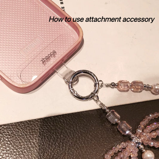 Luxury Crystal Beaded Phone Charms
