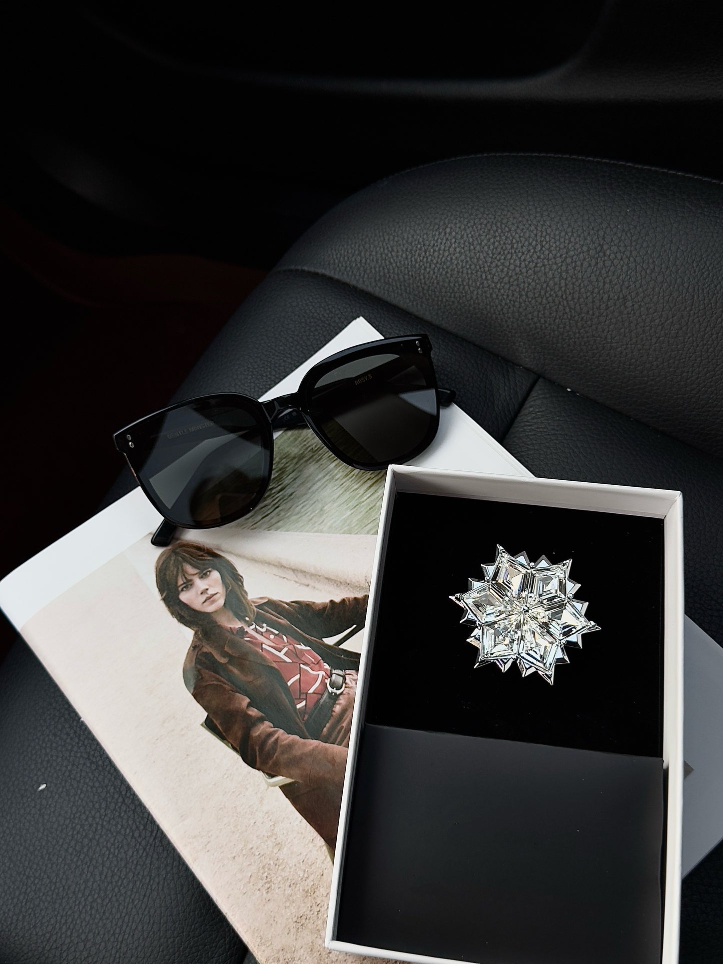 Crystal Snowflake Car Vent Air Freshener