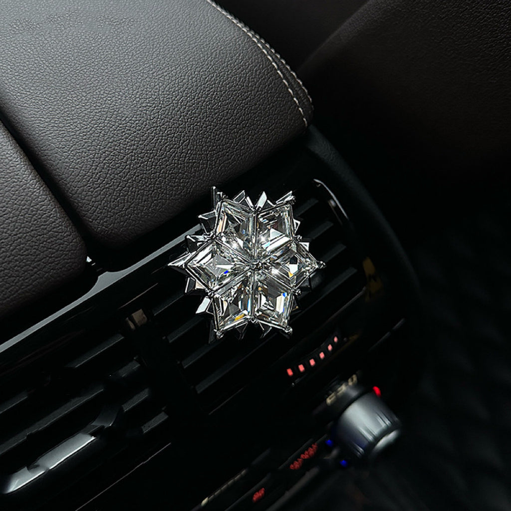 Crystal Snowflake Car Vent Air Freshener