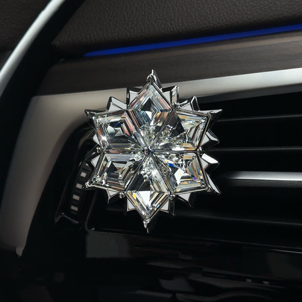 Crystal Snowflake Car Vent Air Freshener