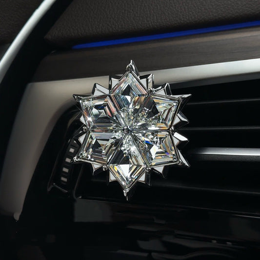 Crystal Snowflake Car Vent Air Freshener