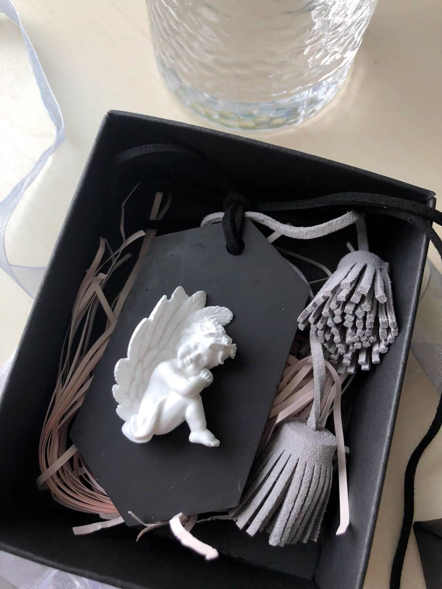Guardian Angel Car Hanging Diffuser Stone