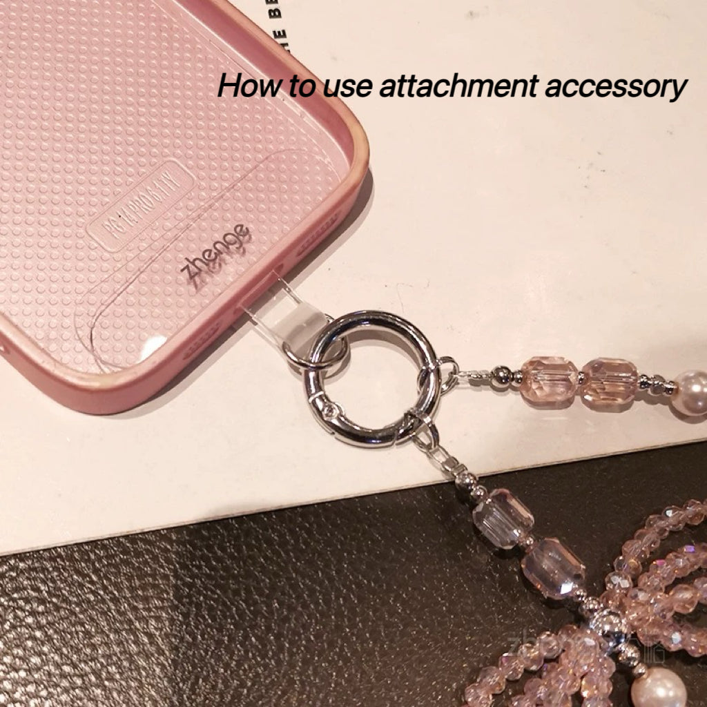 Luxury Crystal Beaded Phone Charms