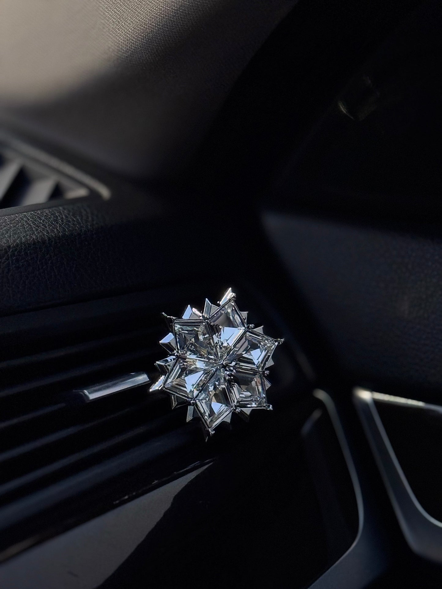Crystal Snowflake Car Vent Air Freshener