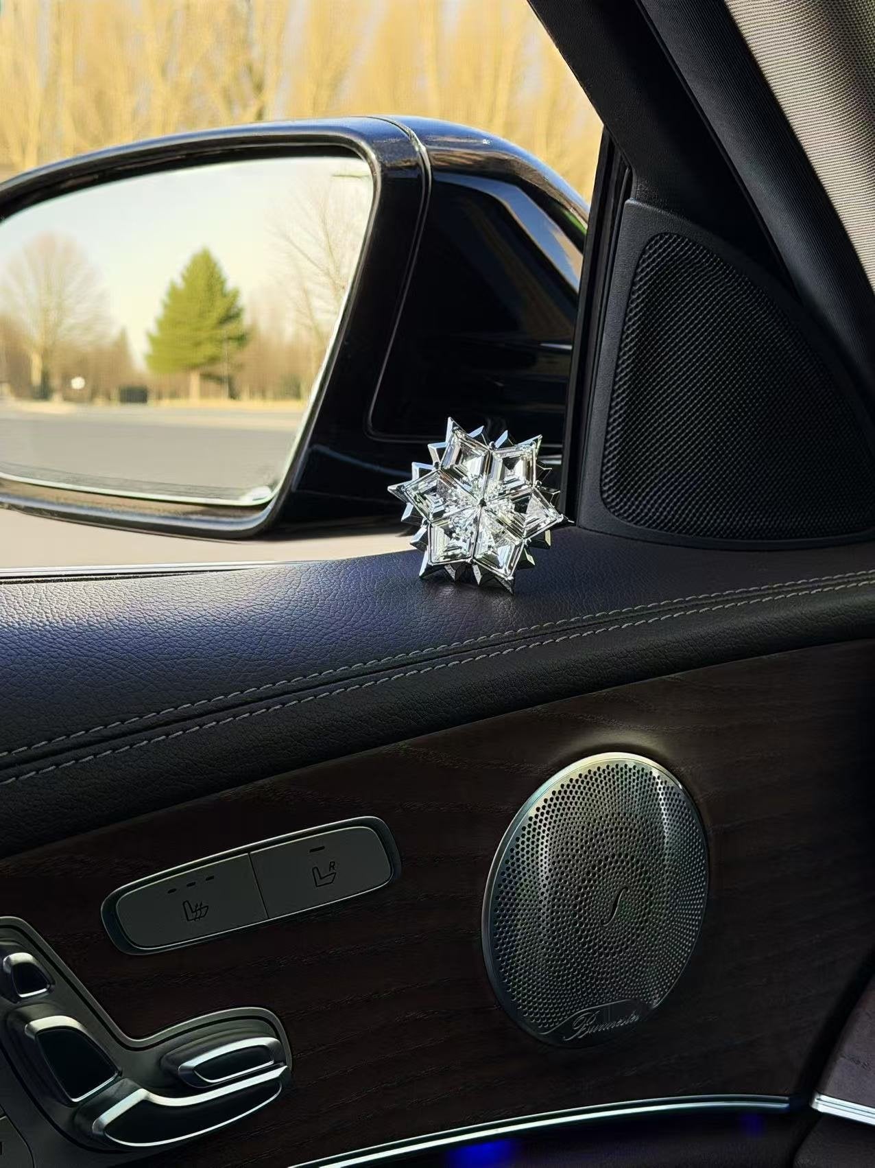 Crystal Snowflake Car Vent Air Freshener