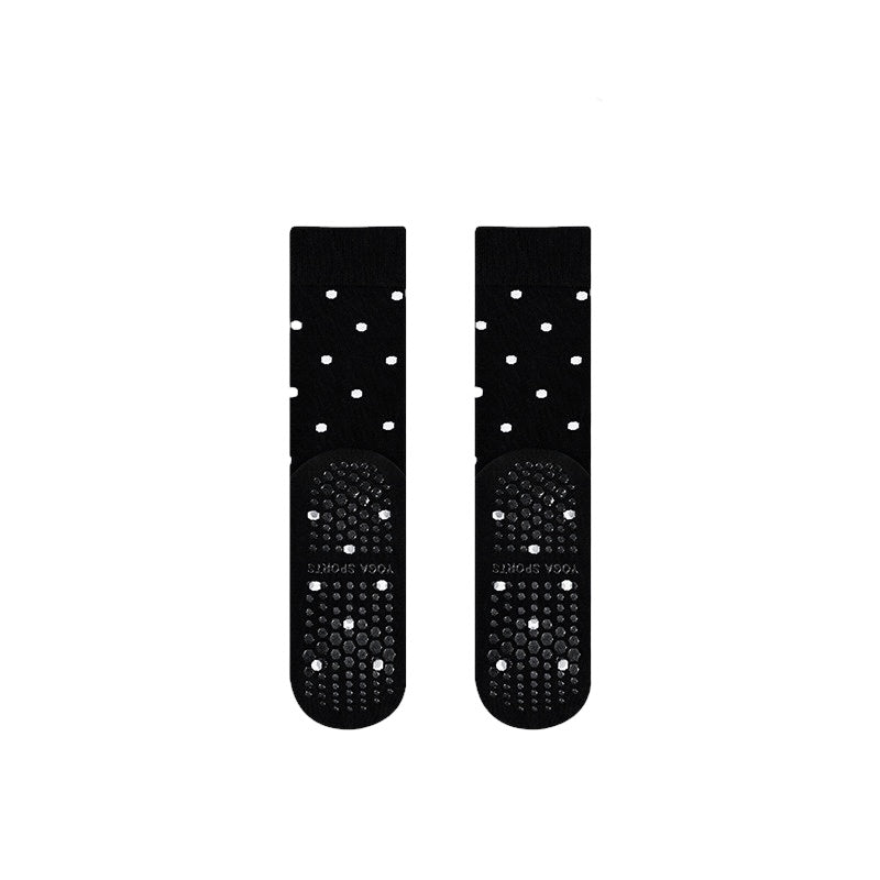 Polka Dot Pilates & Yoga Grip Socks